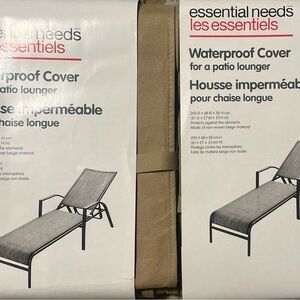 Essential Needs Waterproof Patio Lounger Cover